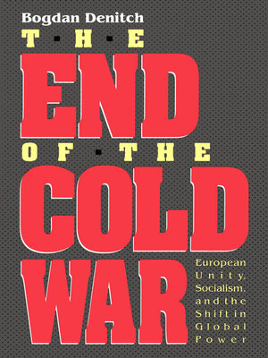 cover image of The End of the Cold War
